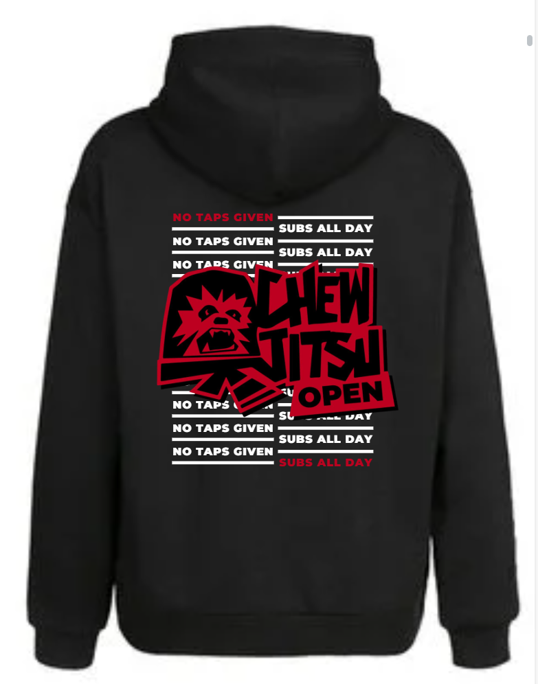 Chewjitsu Open Hoodie Black